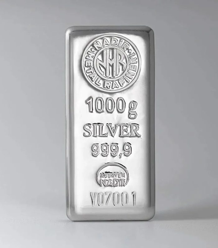 1000 Gr Gümüş Külçe 999.9