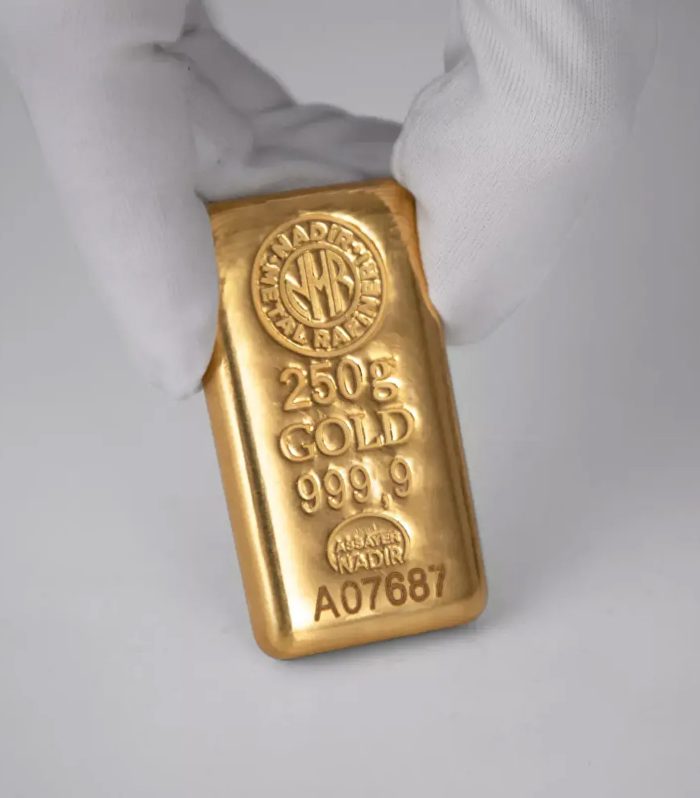 250 Gr Külçe Altın 999.9