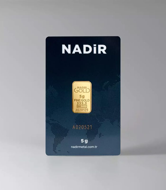 5 Gr Külçe Altın 999.9