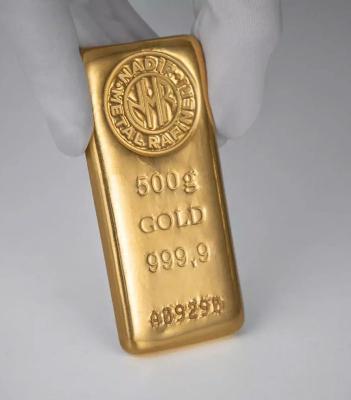 500 Gr Külçe Altın 999.9